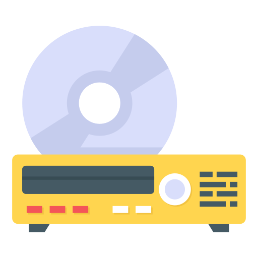 reproductor de cd Generic Flat icono