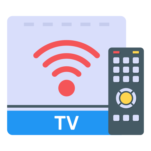 caja de tv Generic Flat icono