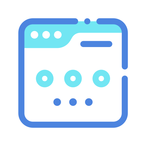 webbrowser Generic Blue icoon