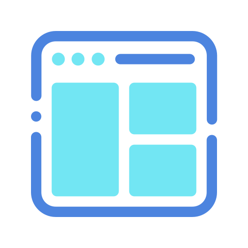 layout Generic Blue icon