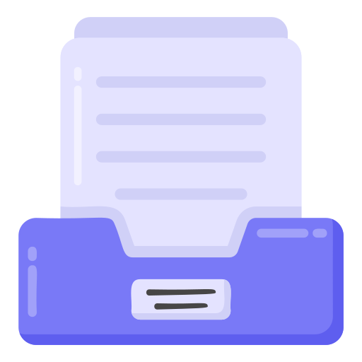 almacenamiento de archivos Generic Flat icono