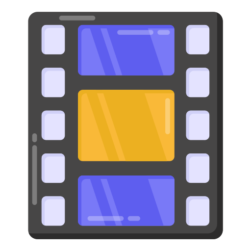 Film strip Generic Flat icon