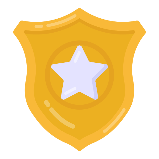 警察バッジ Generic Flat icon