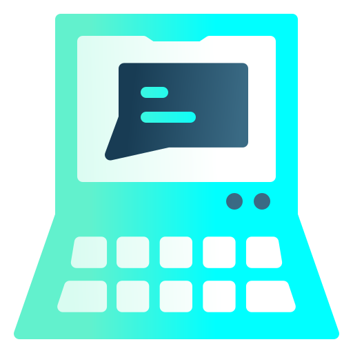 chat Generic Flat Gradient icono