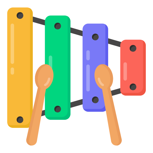 Xylophone Generic Flat icon