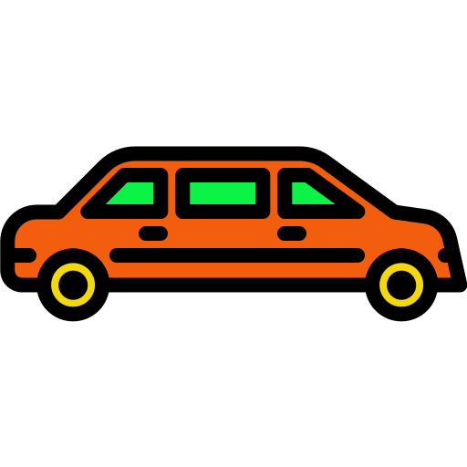 limousine Generic Outline Color Icône