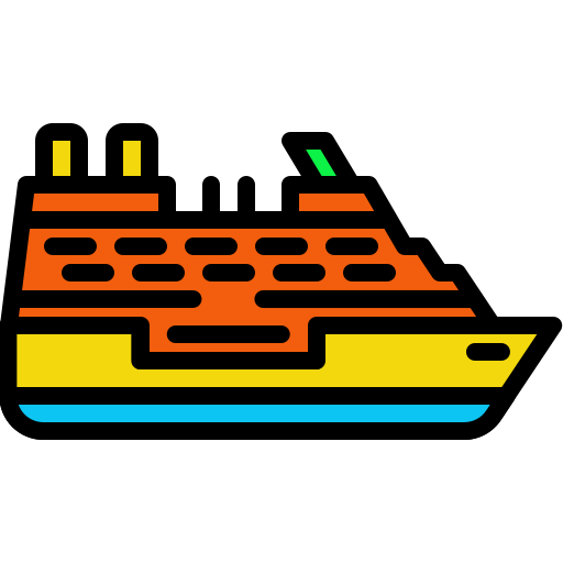 statek Generic Outline Color ikona