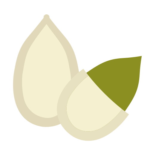 Тыквенное семечко Generic Flat иконка