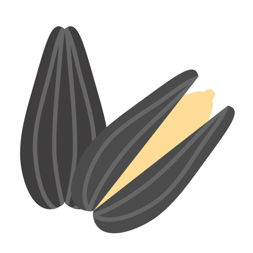 semilla de girasol Generic Flat icono