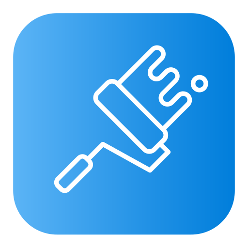farbrolle Generic Flat Gradient icon
