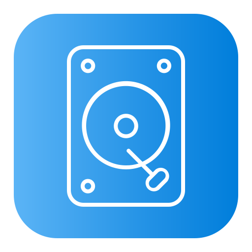 Hdd Generic Flat Gradient icon