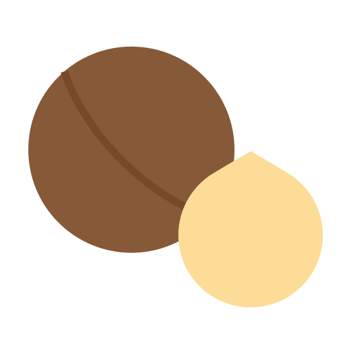 nuez de macadamia Generic Flat icono