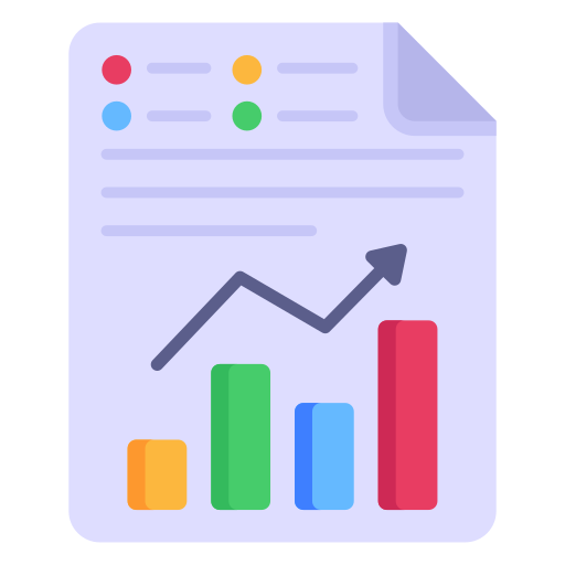 zakelijk rapport Generic Flat icoon