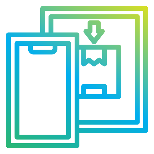 Handphone Generic Gradient icon