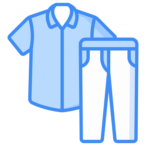 ropa masculina Generic Blue icono