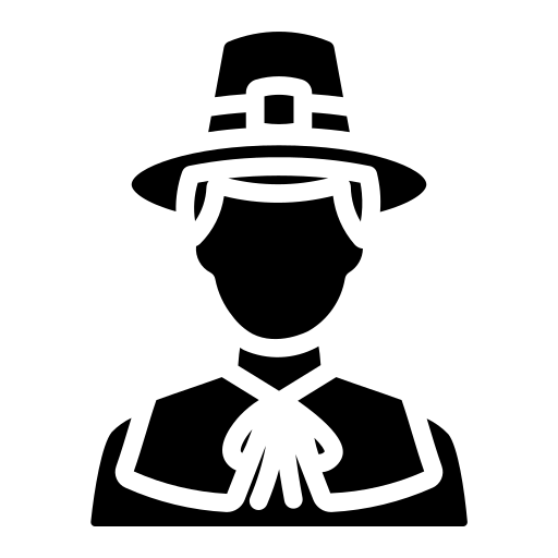 pèlerin Generic Glyph Icône