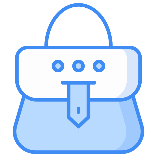 Hand bag Generic Blue icon