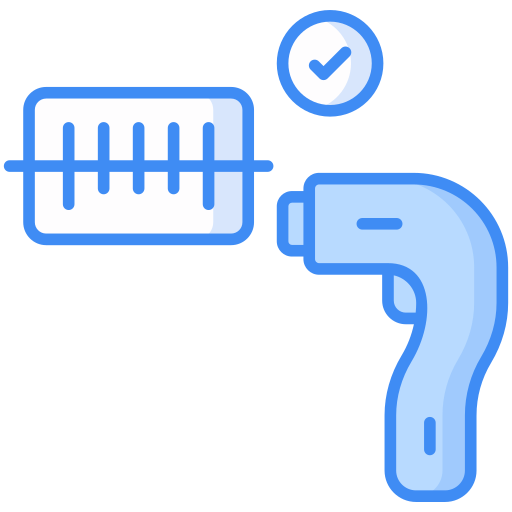 barcode-scan Generic Blue icon