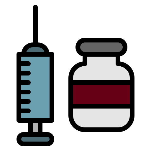 vaccin Generic Outline Color Icône