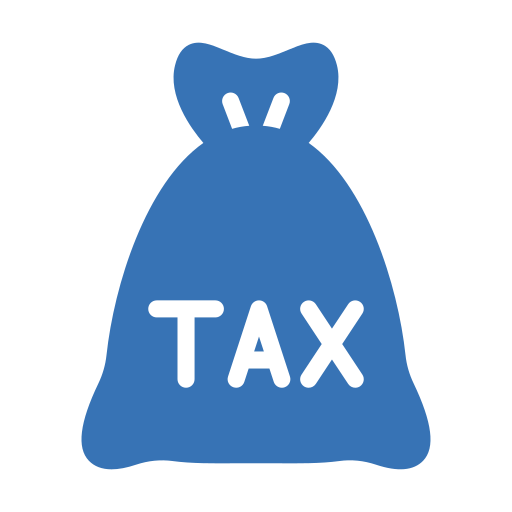 課税 Generic Blue icon