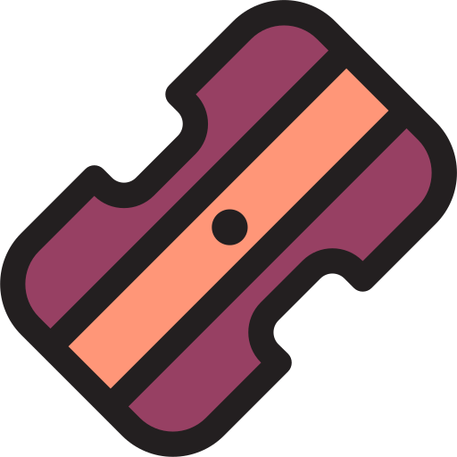 sacapuntas Generic Outline Color icono