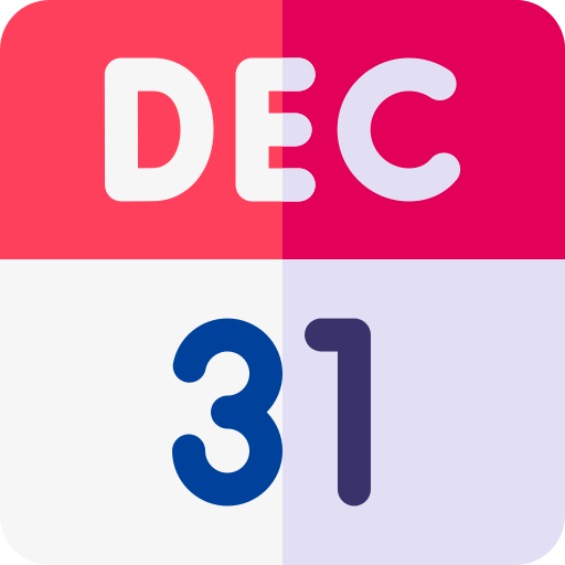 12月 Basic Rounded Flat icon