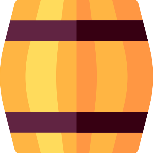 Barrel Basic Rounded Flat icon