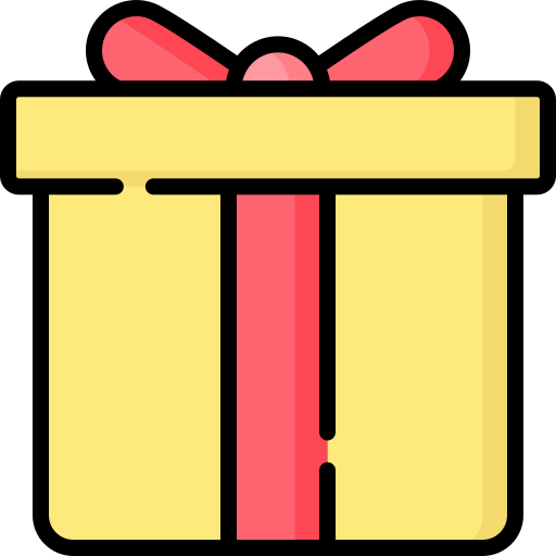 caja de regalo Special Lineal color icono