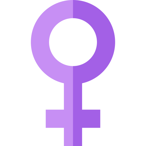 여성 Basic Straight Flat icon