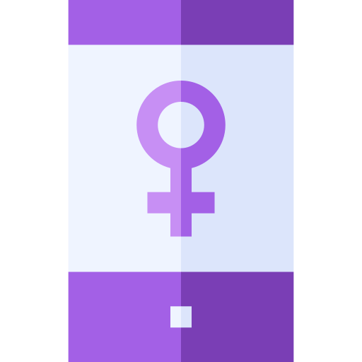 여성 Basic Straight Flat icon
