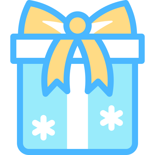 caja de regalo Detailed color Lineal color icono