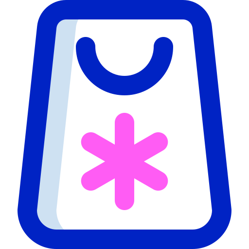 Shopping bag Super Basic Orbit Color icon