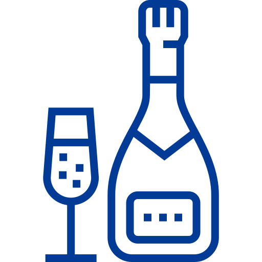 szampan Detailed bright Lineal ikona