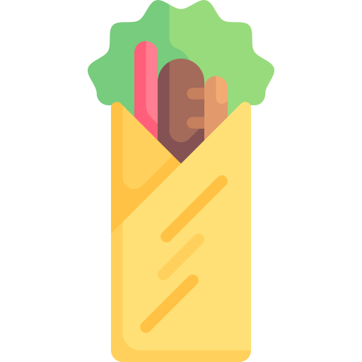 Kebab Special Flat icon