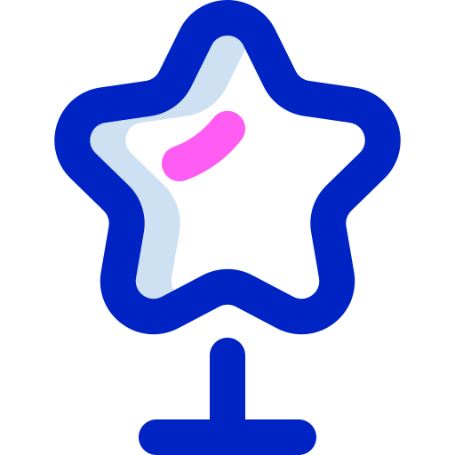 gwiazda bożonarodzeniowa Super Basic Orbit Color ikona
