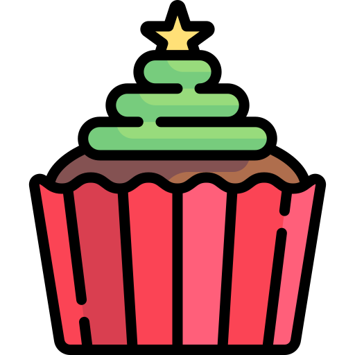 Cupcake Special Lineal color icon