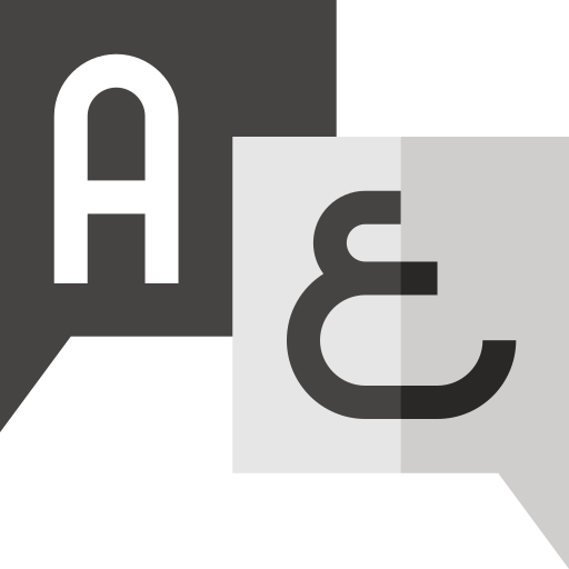 アラビア語 Basic Straight Flat icon