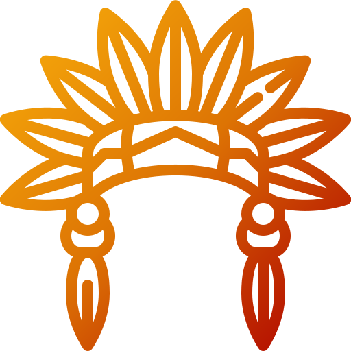 Native american Generic Gradient icon