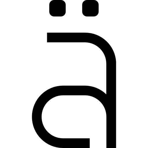 Alphabet Roundicons Premium Lineal icon