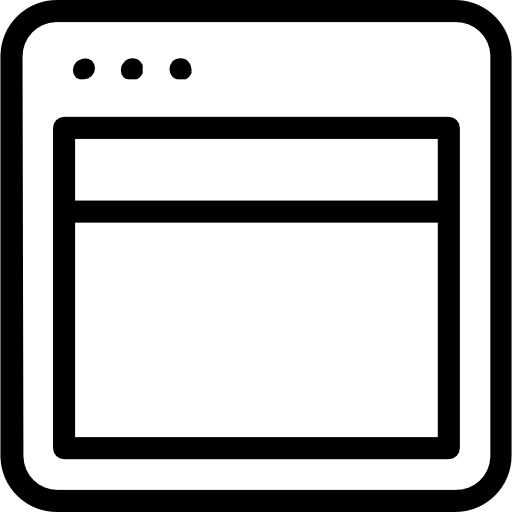 브라우저 Roundicons Premium Lineal icon
