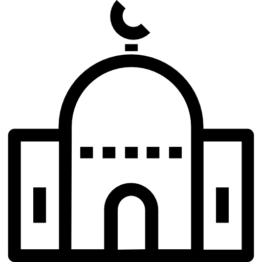 モスク Roundicons Premium Lineal icon