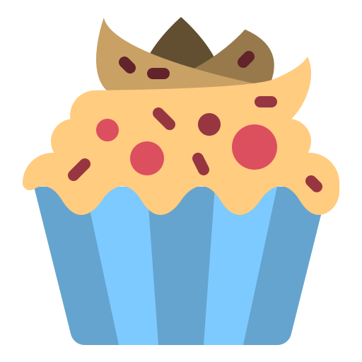 Muffin Generic Flat icon