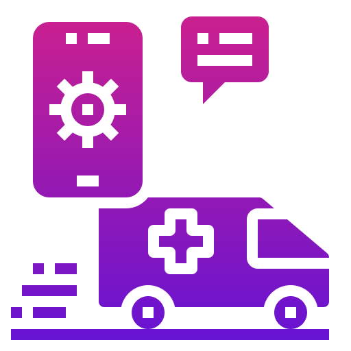 ambulance Generic Flat Gradient icoon