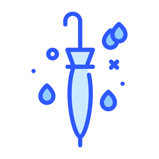 paraplu Darius Dan Blue icoon