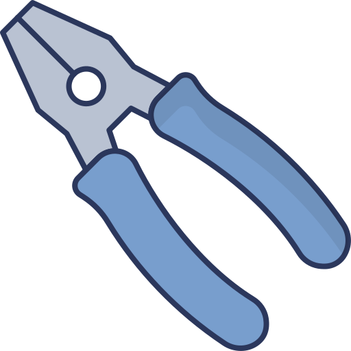 Pliers Dinosoft Lineal Color icon