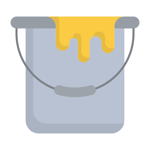 Bucket Dinosoft Flat icon