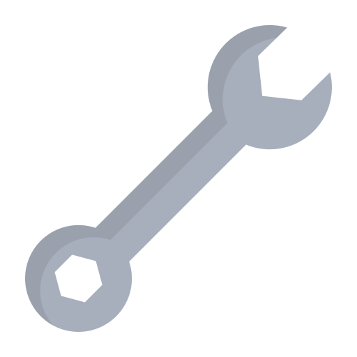 Wrench Dinosoft Flat icon