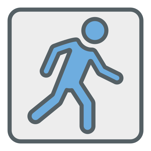 Walk Dinosoft Lineal Color icon