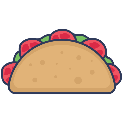 taco Dinosoft Lineal Color icono