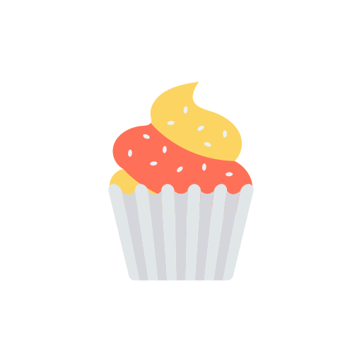 cupcake Dinosoft Flat icon